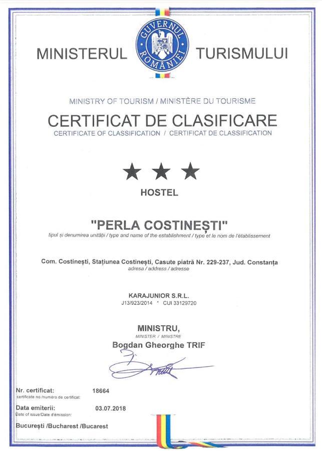 Perla Hotel Costinesti Ngoại thất bức ảnh
